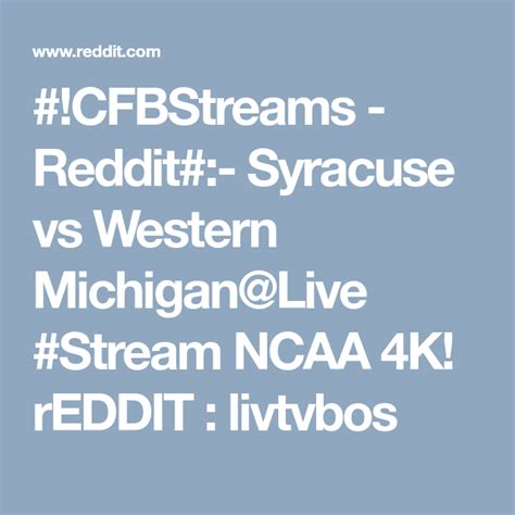 Cfbstreams reddit - Streams under SportSurge used to be in the /r/cfbstreams Reddit forum until 2019. DMCA pressure forced the streams to be moved out of Reddit and consequently SportSurge was born. SportSurge is one of the most reliable sources for college football streaming links. Links to several free college football streams are posted here around …